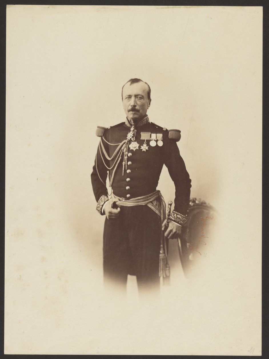 General Cassaignolles af Gustave Le Gray
