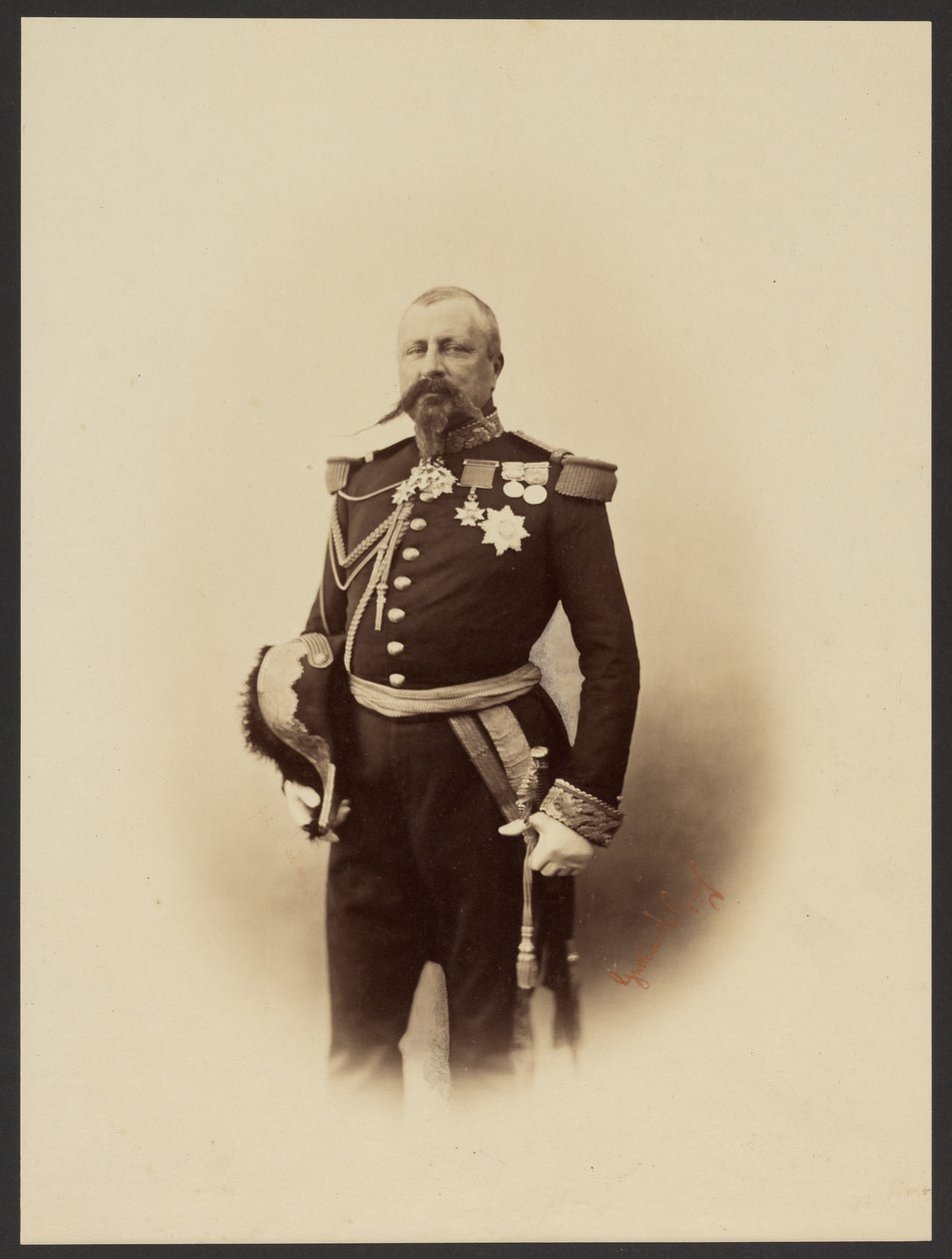 General Le Boeuf af Gustave Le Gray