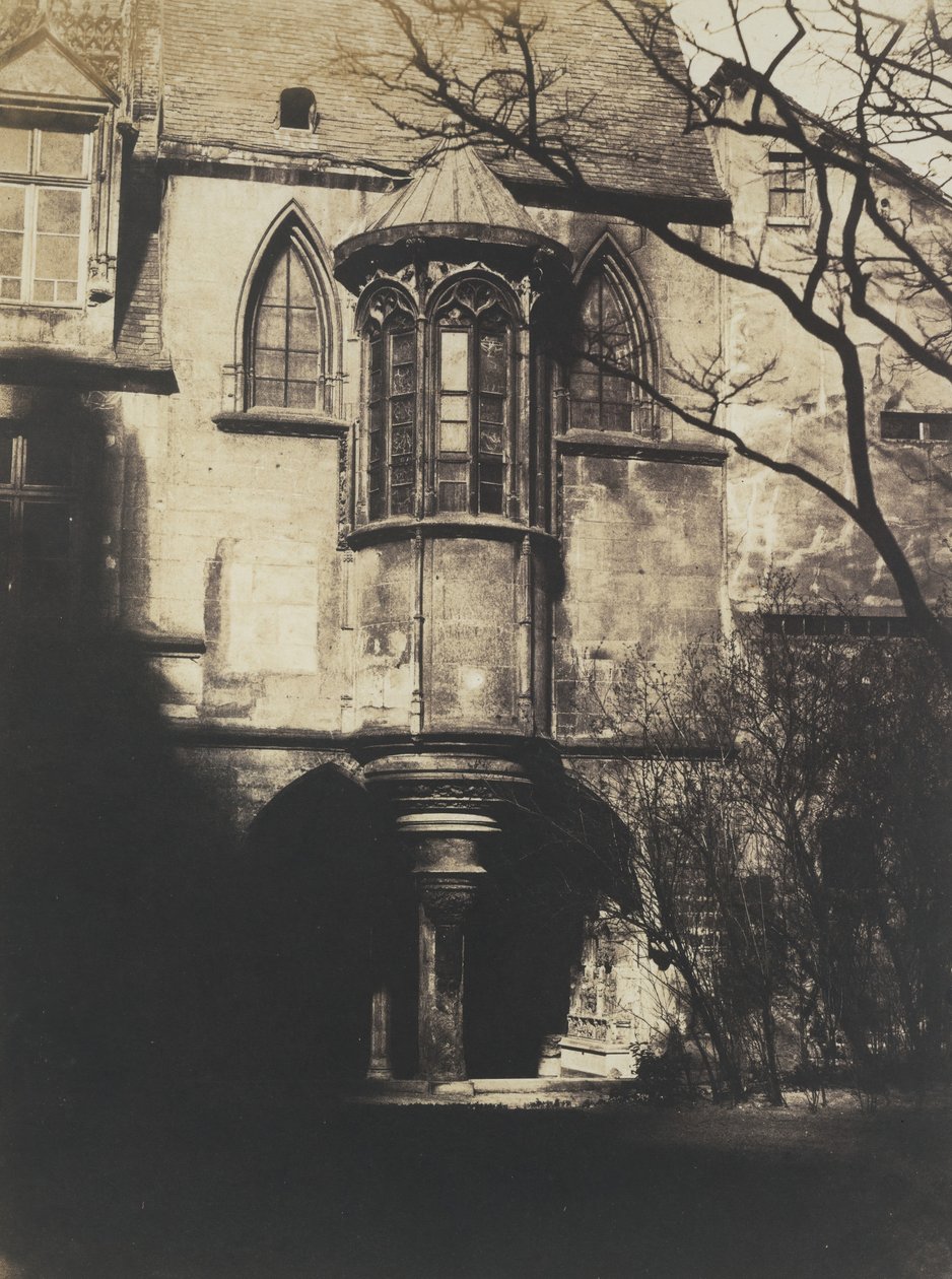 Hotel de Cluny, Paris, ca. 1851 af Gustave Le Gray