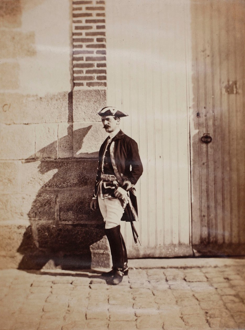 Prins Moskva i Chalons, 1857. af Gustave Le Gray