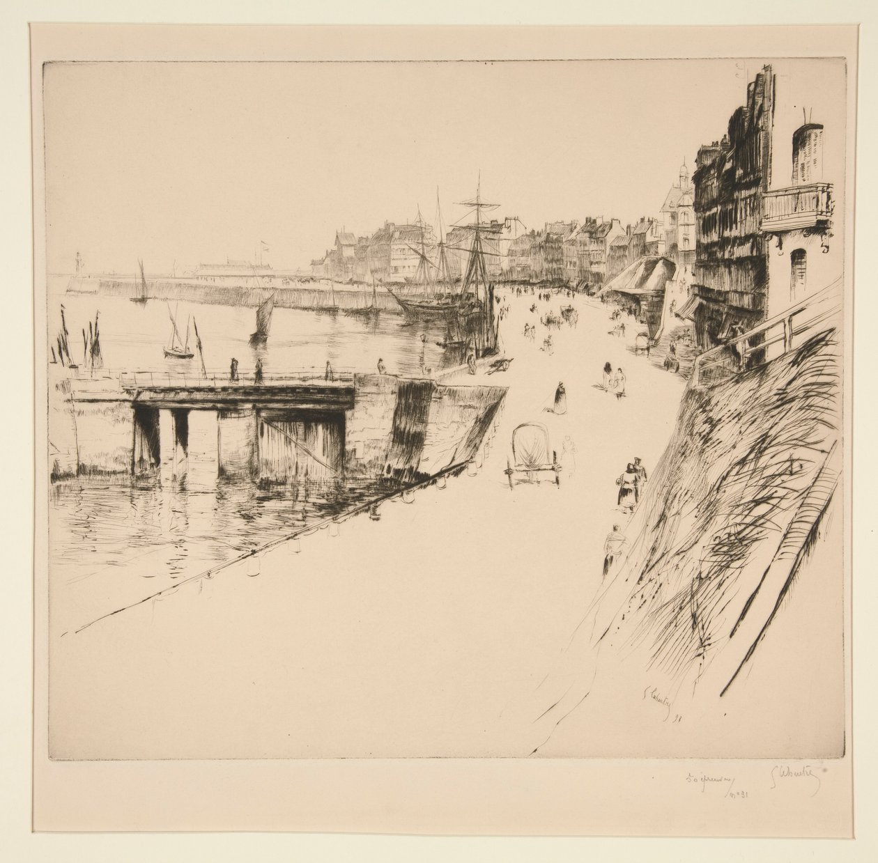 Passerellen af Gustave Leheutre
