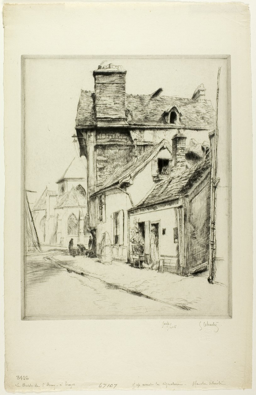 Apsis i Sankt Remy af Troyes af Gustave Leheutre