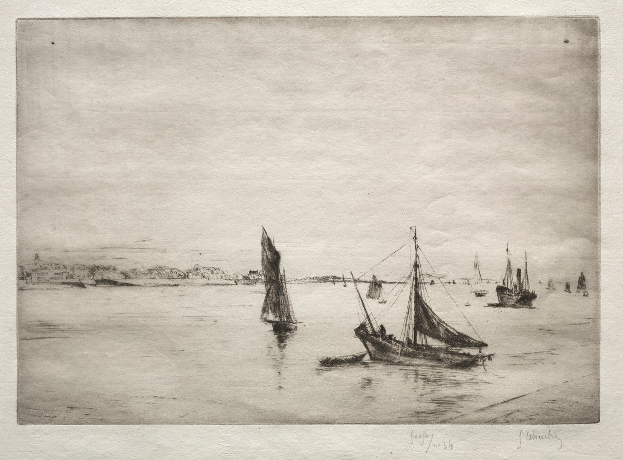 La Rochelles kørebane. af Gustave Leheutre