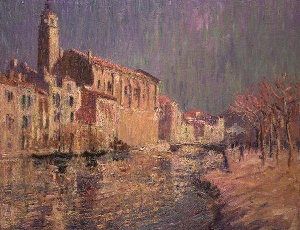 Martigues af Gustave Loiseau