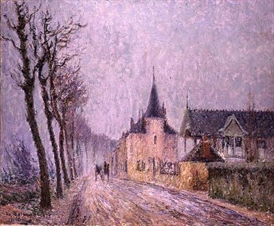 Pothuis kaj, Pontoise af Gustave Loiseau