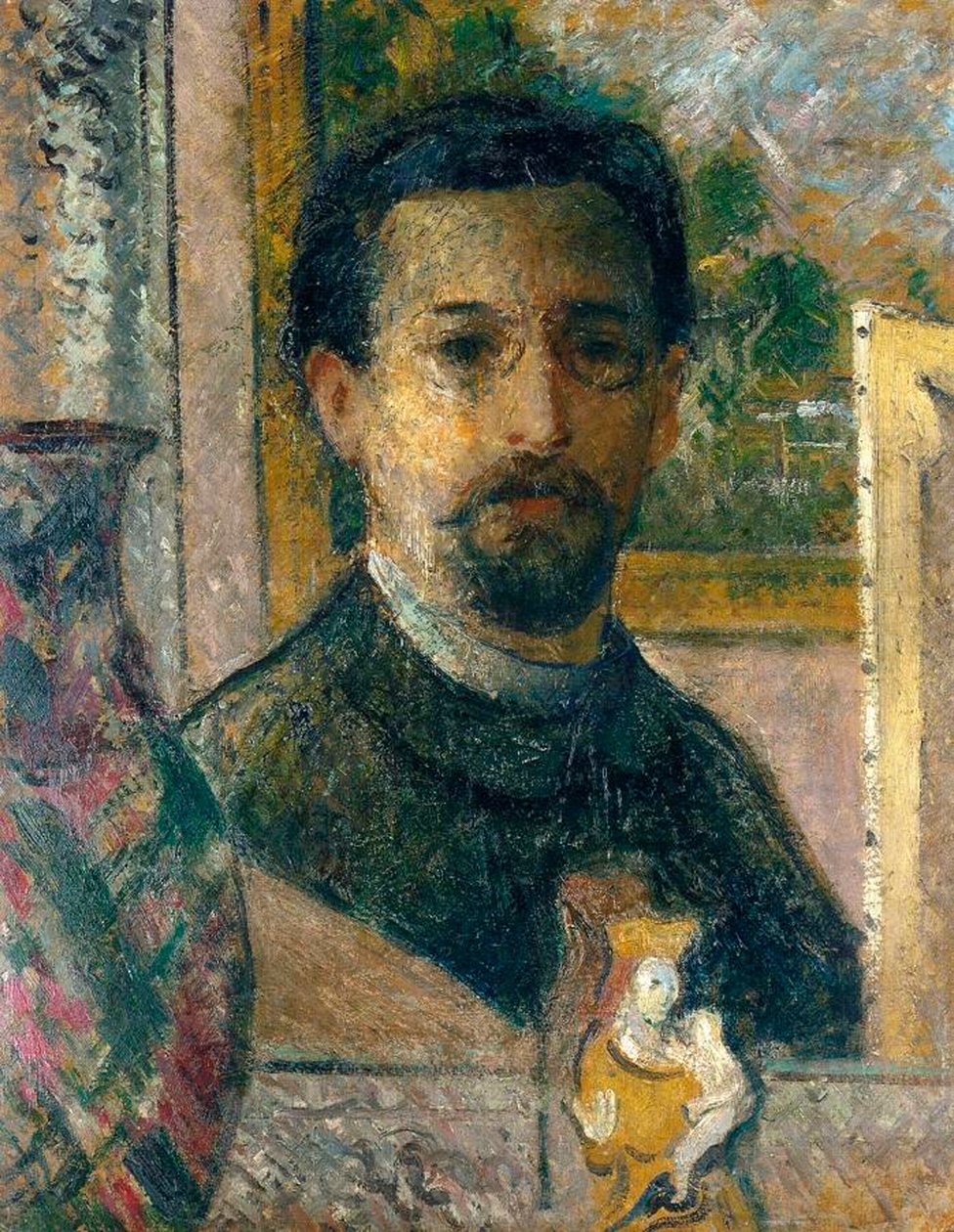 Selvportræt, ca. 1916 af Gustave Loiseau