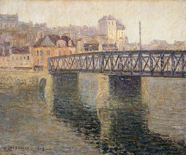 Jernbroen ved St. Ouen af Gustave Loiseau
