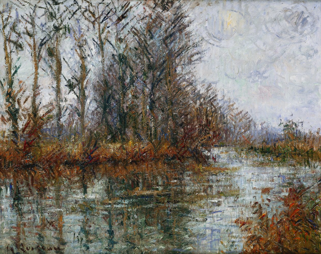 Drej af Eure; Turneringen af ​​"Eure, af Gustave Loiseau