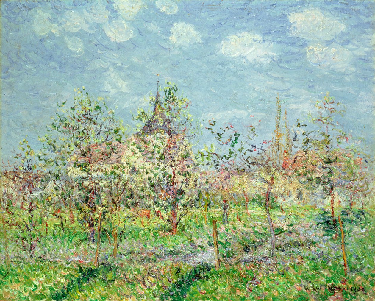 Blomstrende frugthave, l902 af Gustave Loiseau