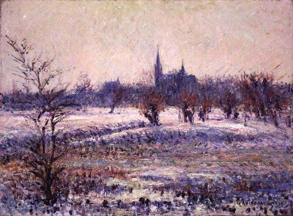Hvid Frost af Gustave Loiseau