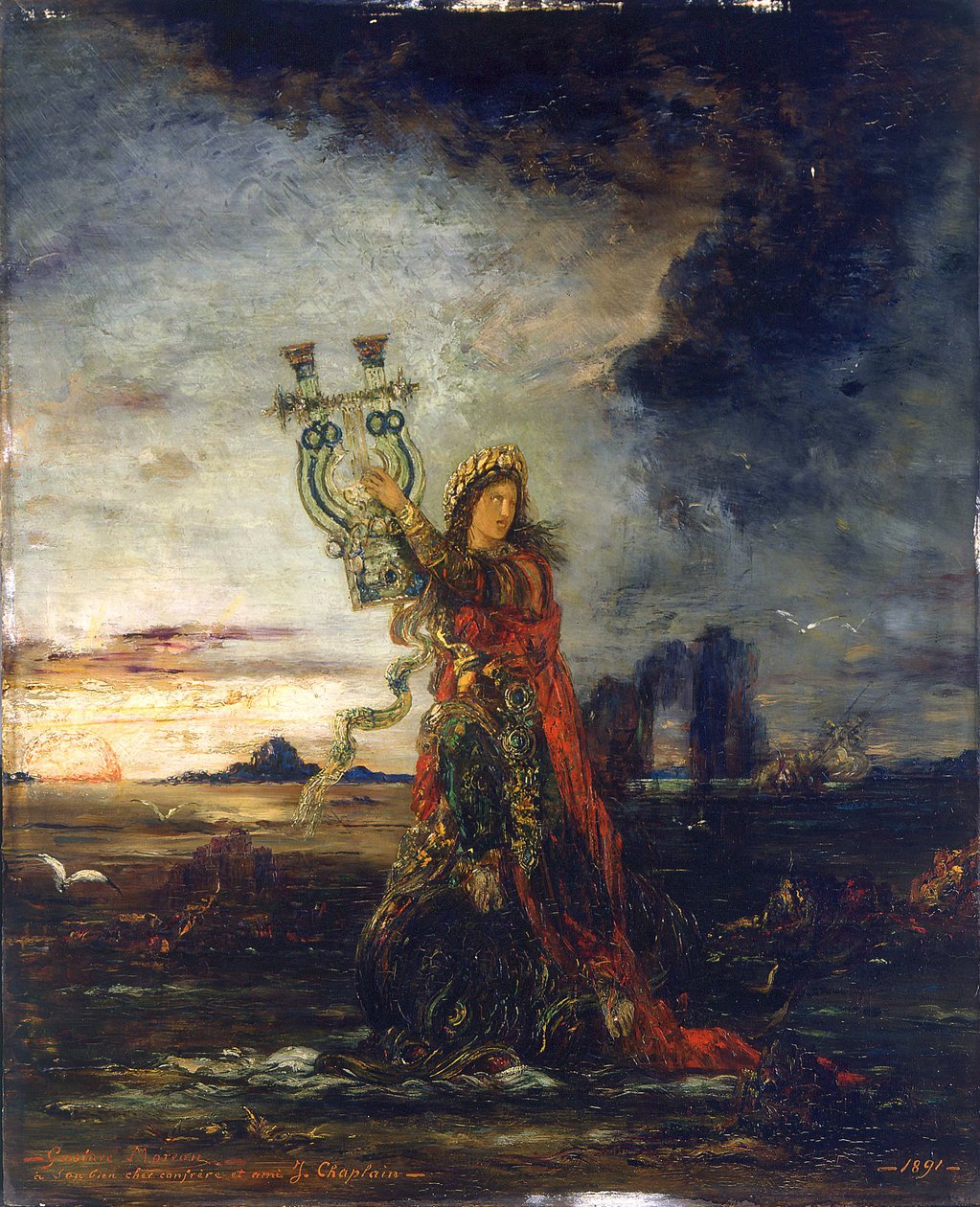 Arion af Gustave Moreau