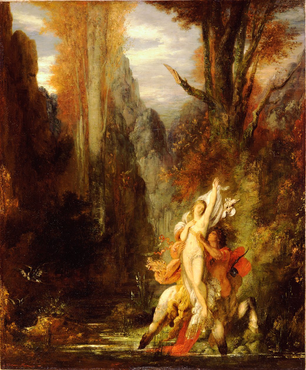 Dejanira (efterår) af Gustave Moreau