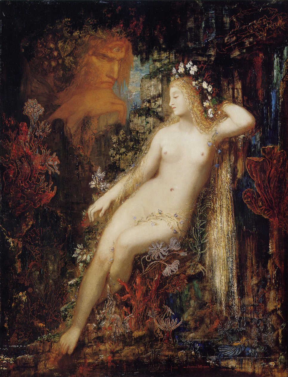 Galathea af Gustave Moreau