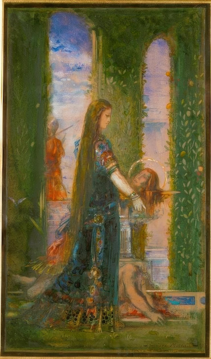 Salome i haven af Gustave Moreau