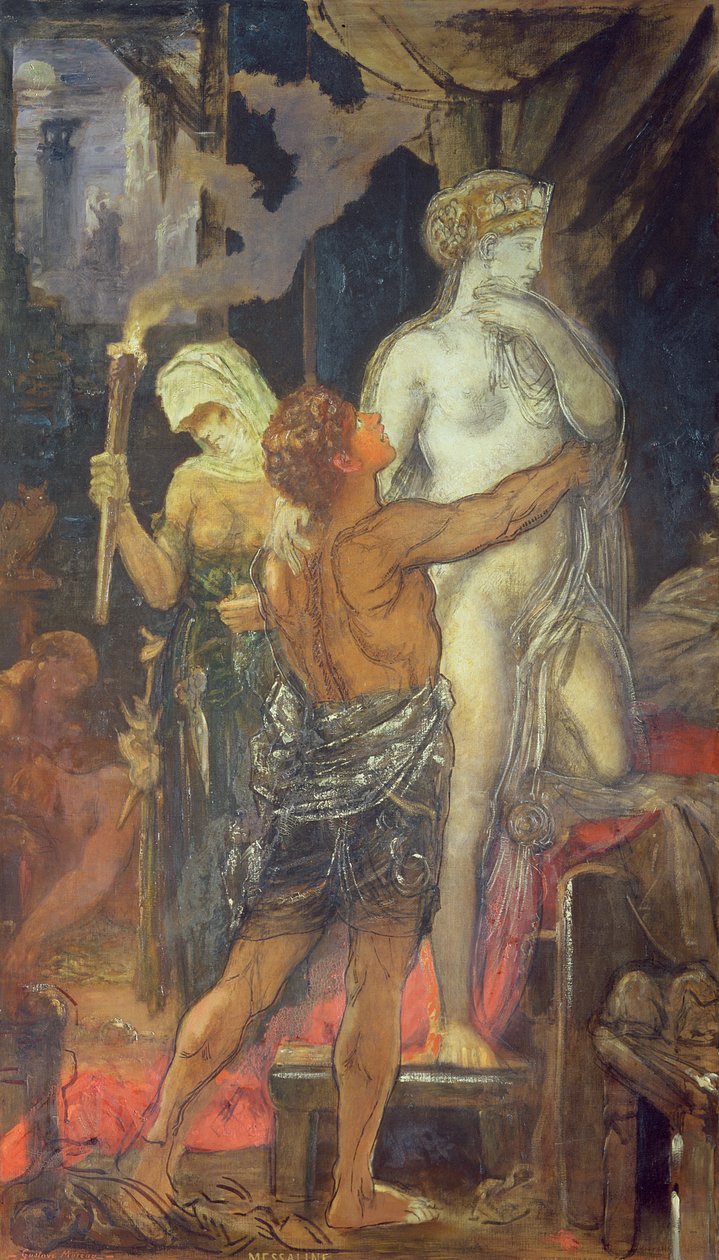 Henrettelsen af Messalina af Gustave Moreau