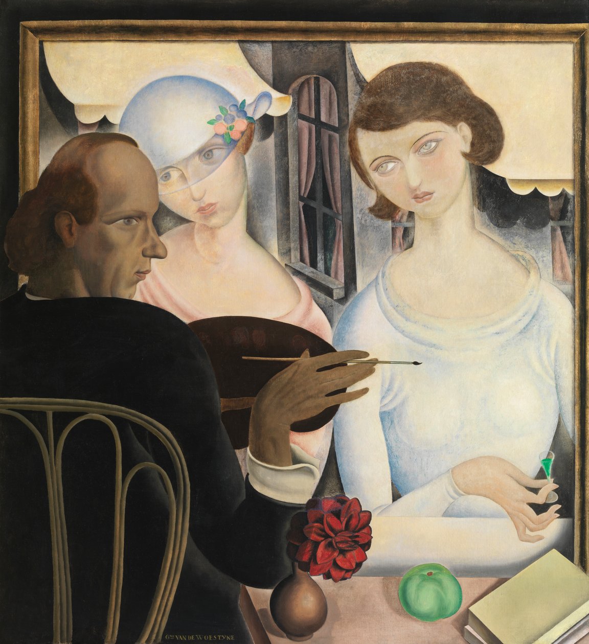 Likørdrikkerne af Gustave Van de Woestyne