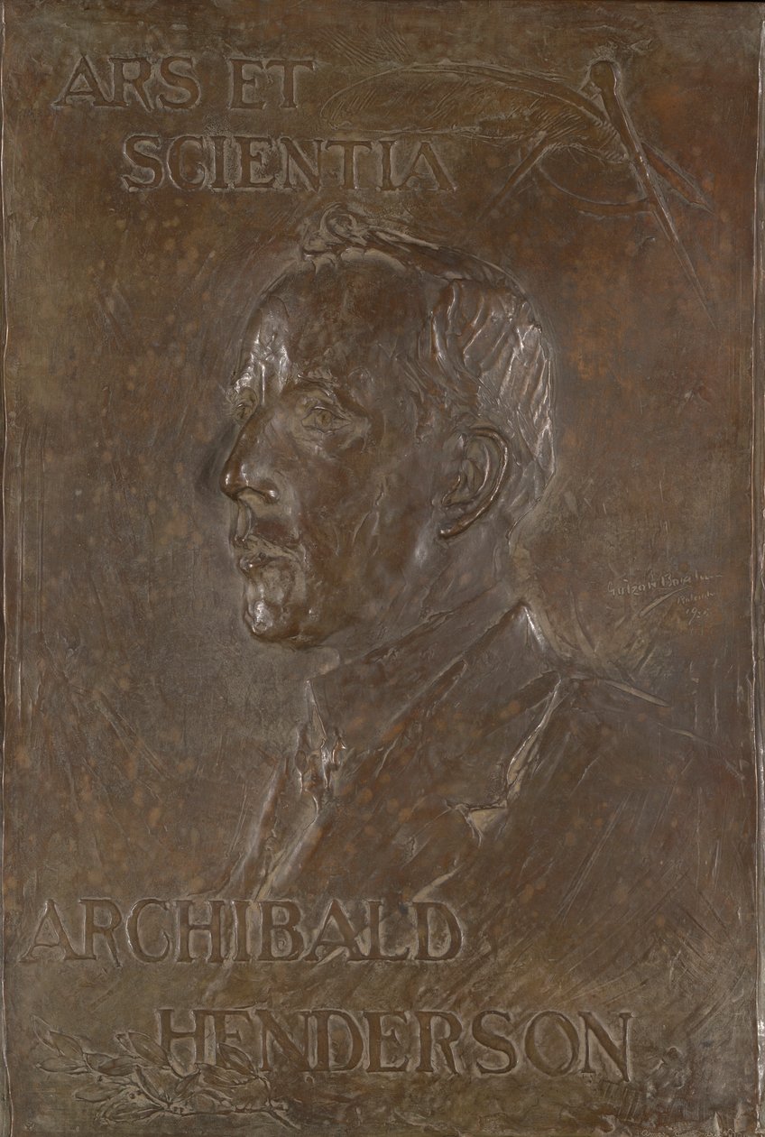 Archibald Henderson 1877-1963 af Gutzon Borglum