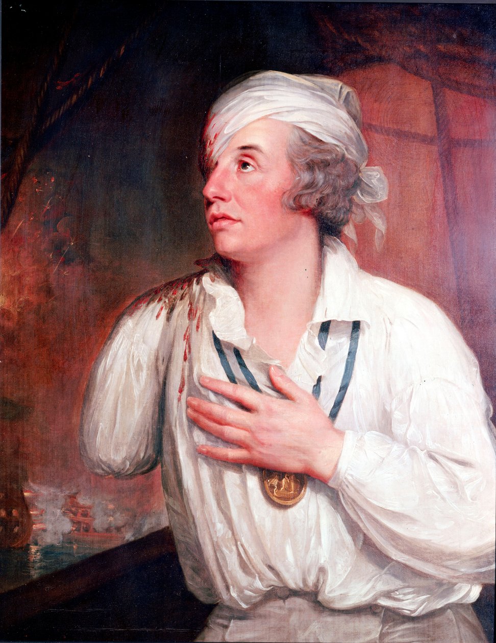 Kontreadmiral Horatio Nelson af Guy (attr. to) Head