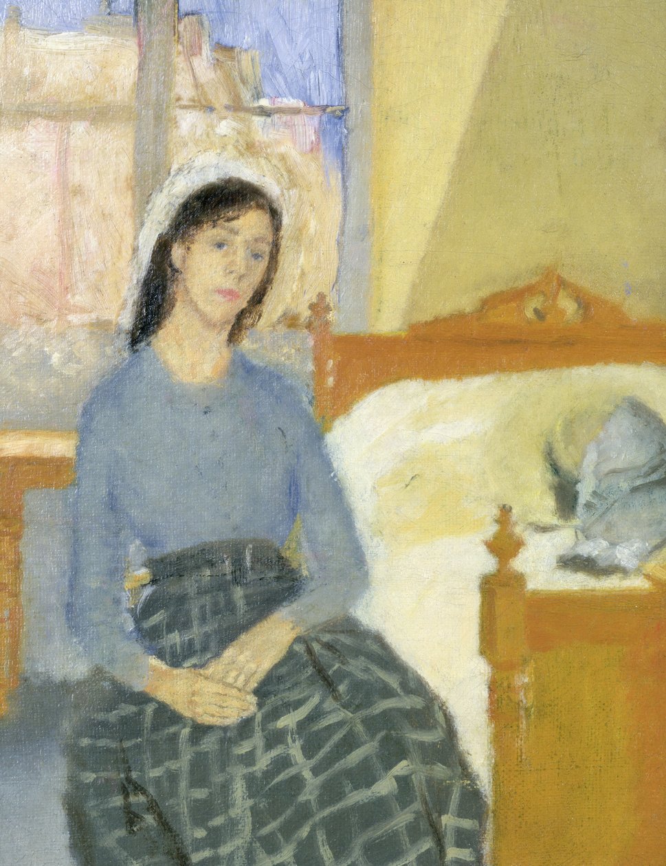 Kunstneren på hendes værelse i Paris af Gwen John