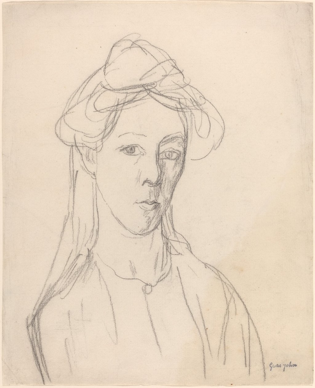 Selvportræt af Gwen John