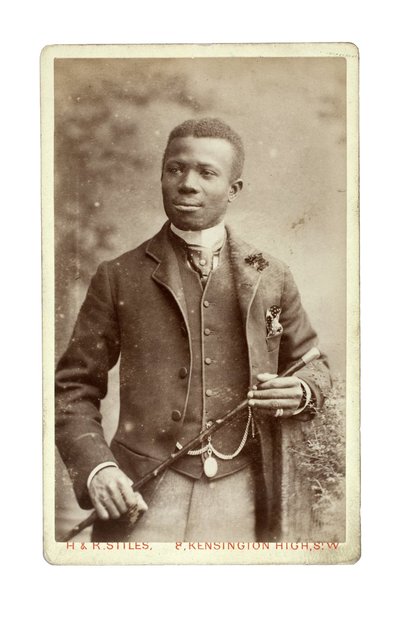 Arthur Boyle, en afrikansk prins, London, 1880