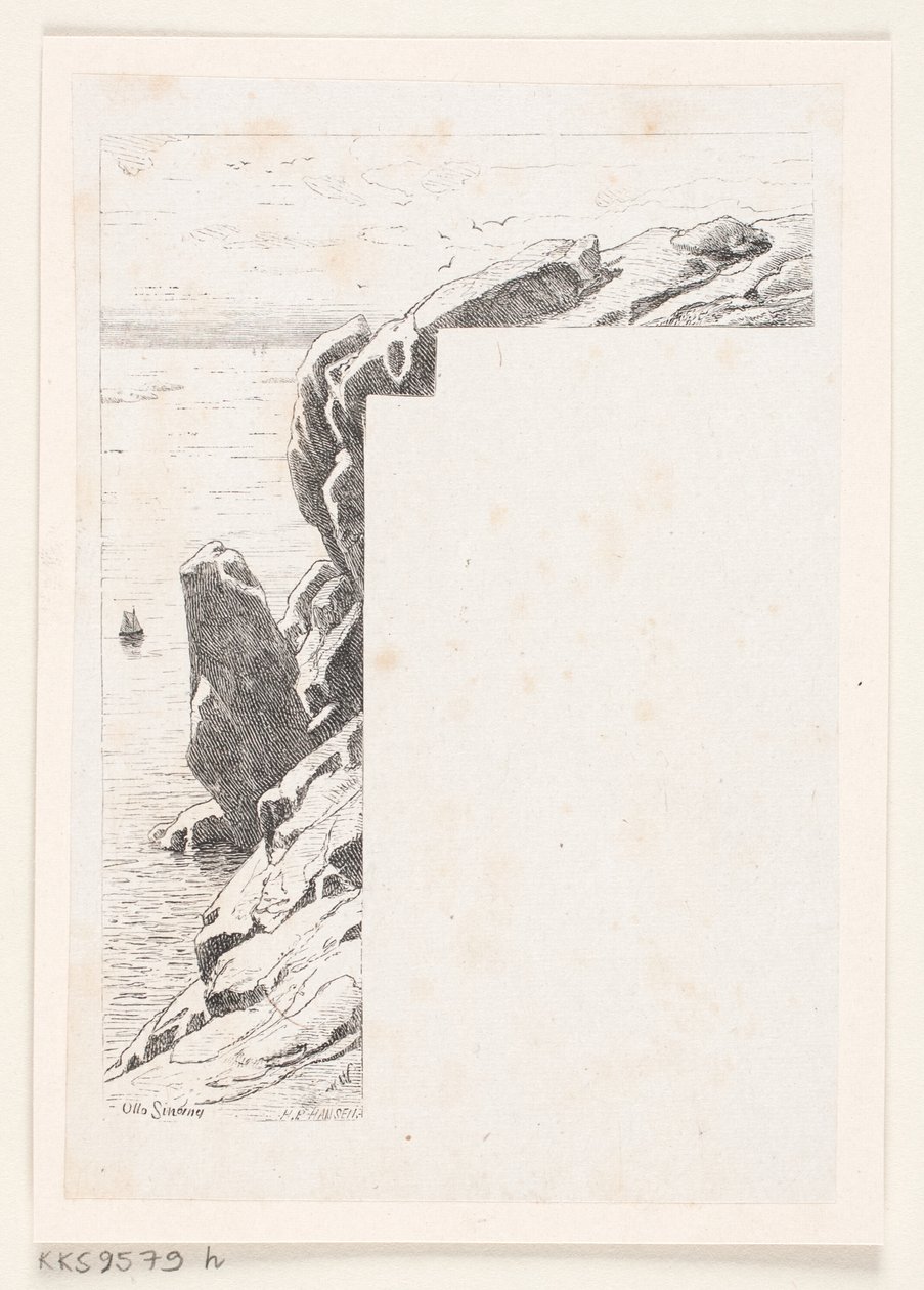 Illustration til "Makreldorg" af H.P. Hansen