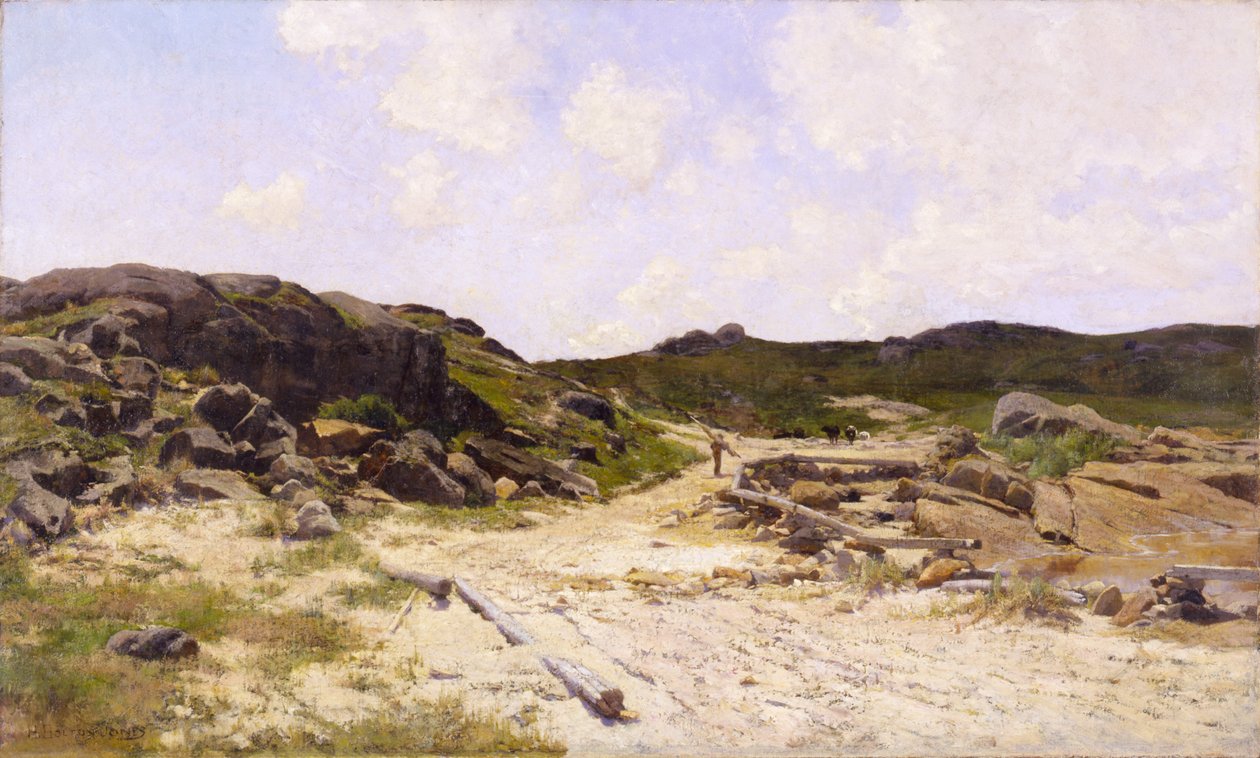 Lighthouse Beach, Annisquam af H. Bolton Jones