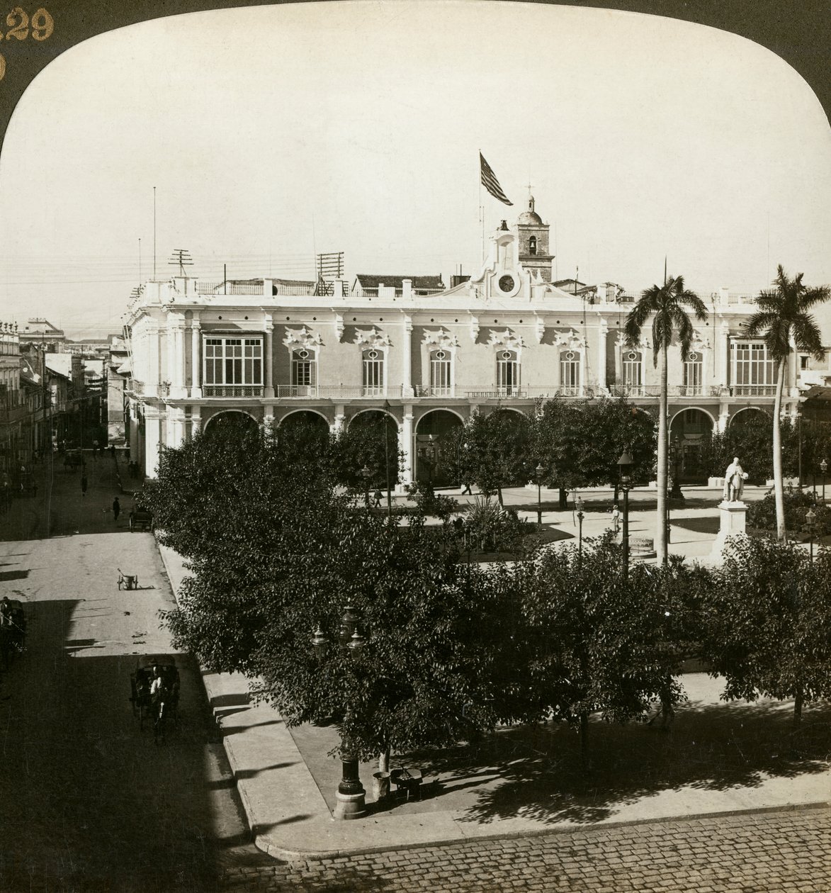 Captain Generals Palace, Havana, Cuba. af H. C. White