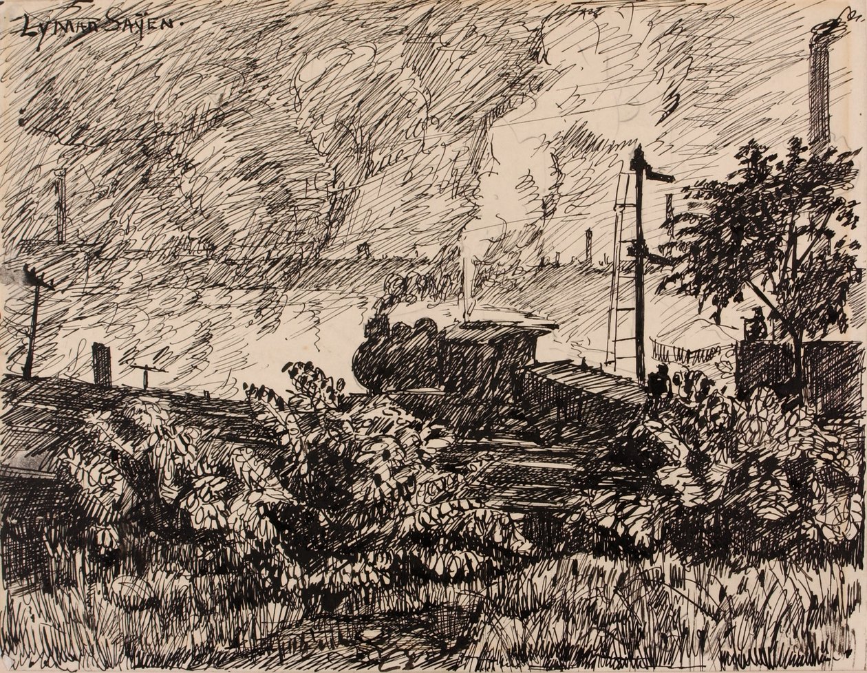 The Schuylkill, nr. 6 af H. Lyman Sayen