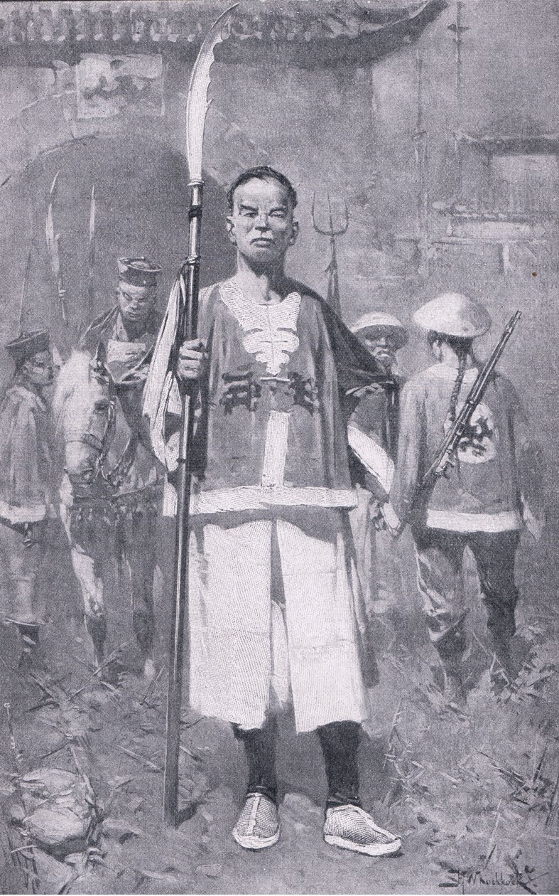 En bokser (litho) af H. M. Koekkoch