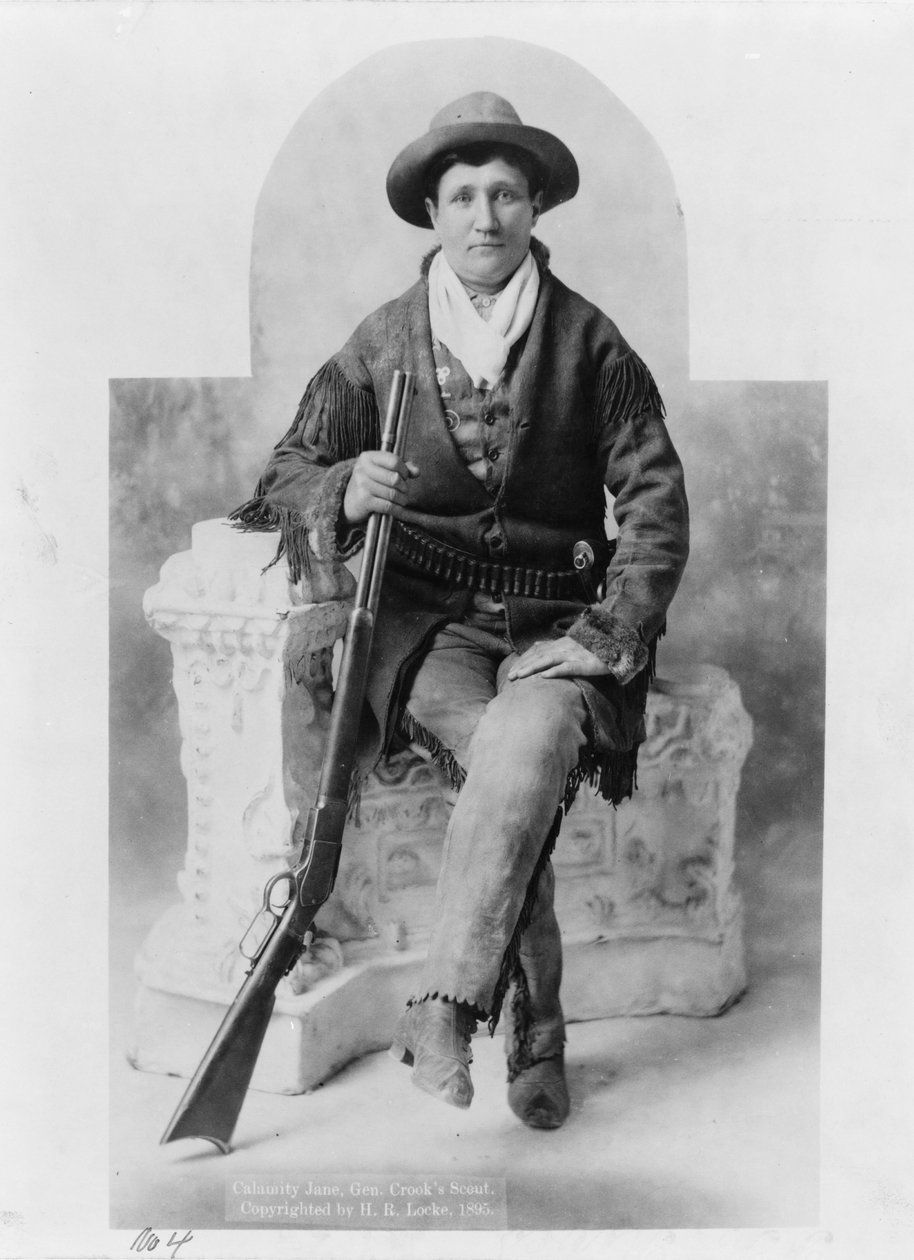Calamity Jane som general Crooks spejder af H. R. Locke