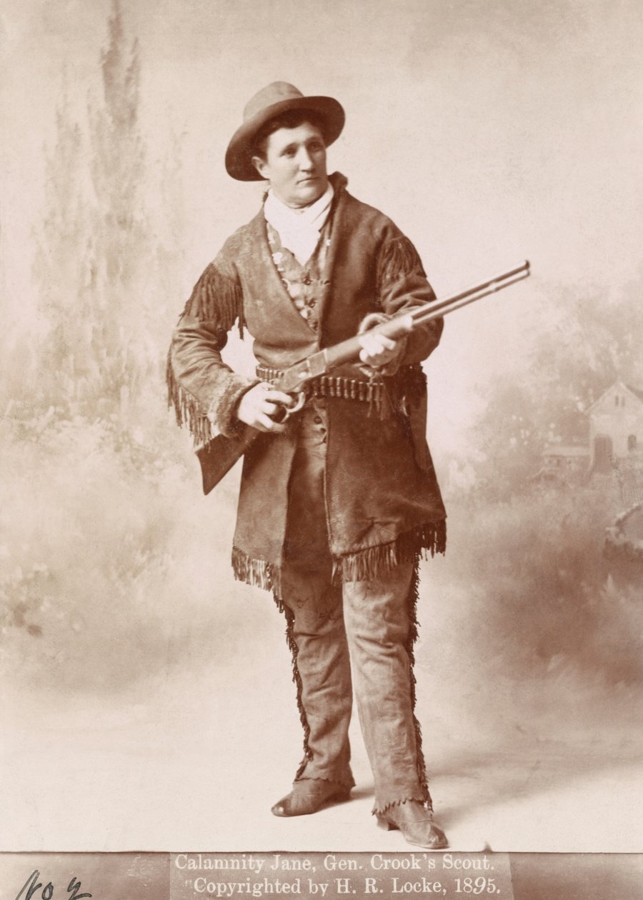 Portræt af Calamity Jane af H. R. Locke