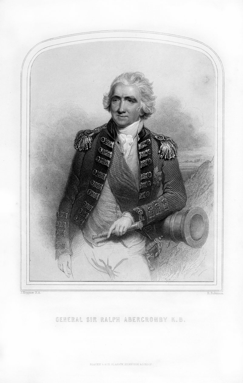 Sir Ralph Abercromby, britisk generalløjtnant, 1870. af H. Robinson