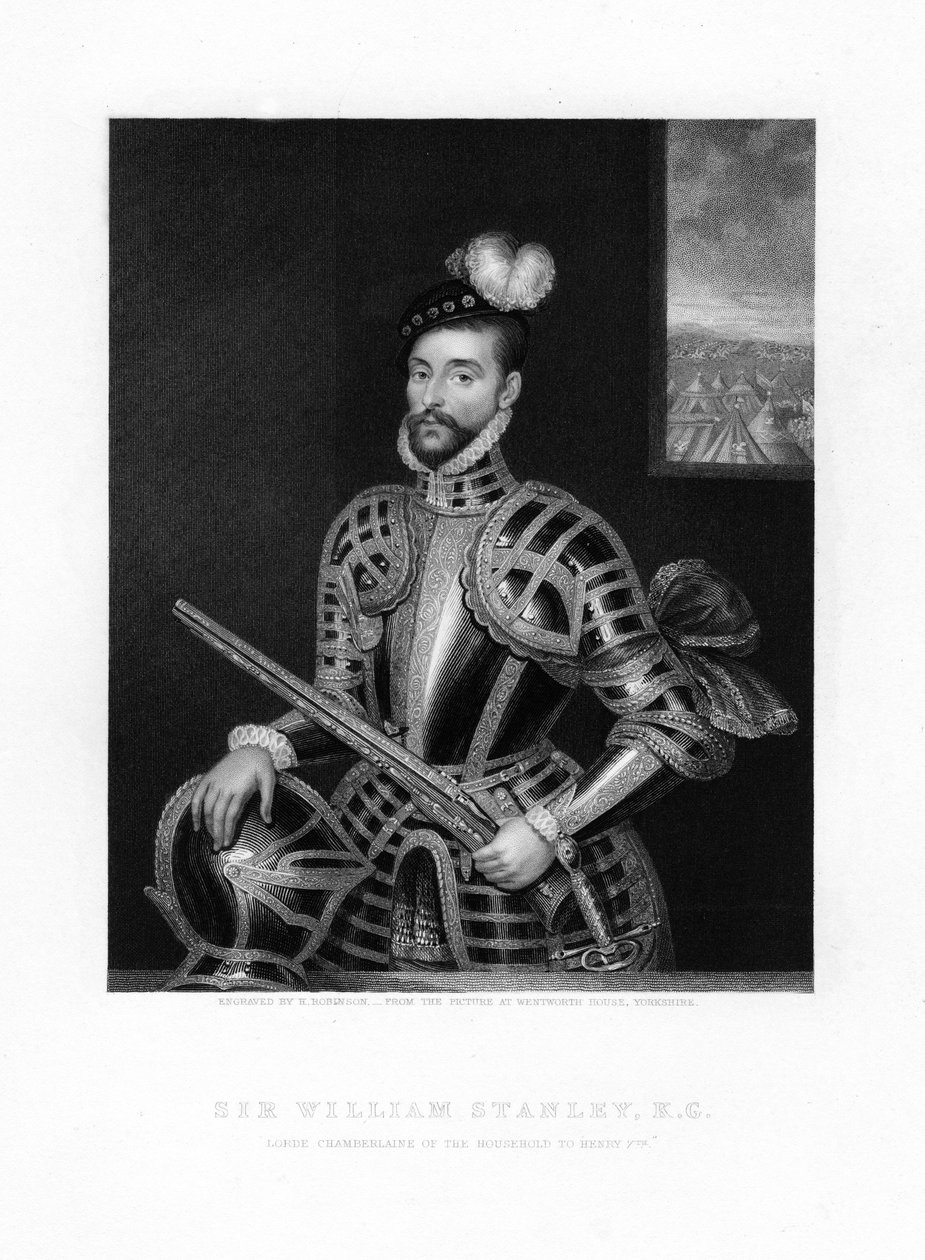 Sir William Stanley, 1800-tallet af H. Robinson