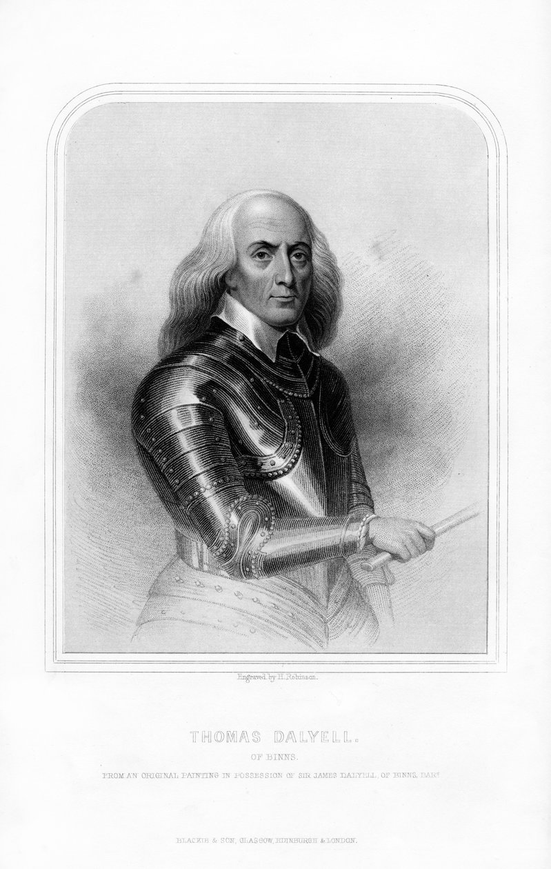 Thomas Dalziel, skotsk general, 1870. af H. Robinson
