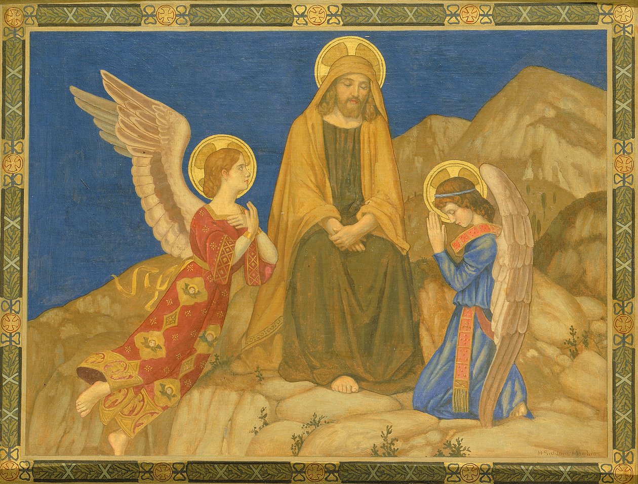 I ørkenen, 1915-1925. af H. Siddons Mowbray