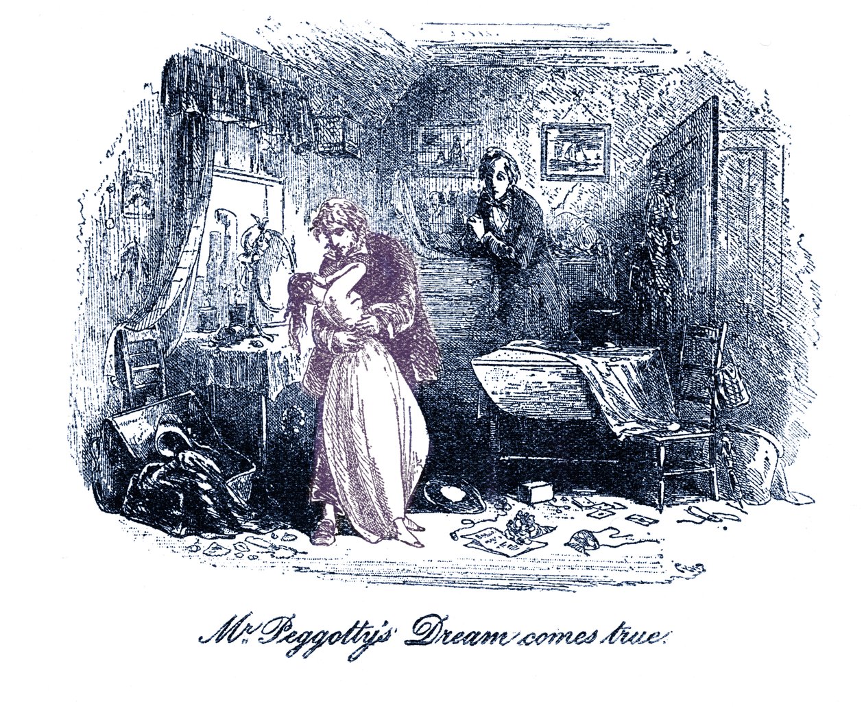David Copperfield af Hablot Knight Browne