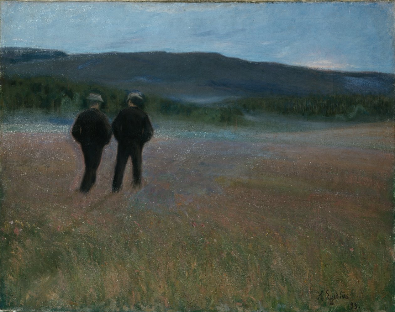 Lørdag aften af Halfdan Egedius