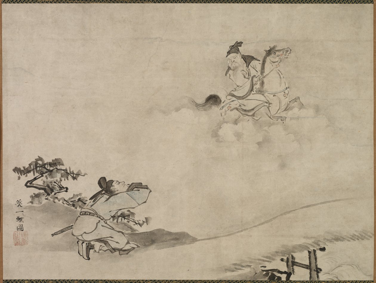 Daoistisk udødelig, 1615-1868. af Hanabusa Itcho