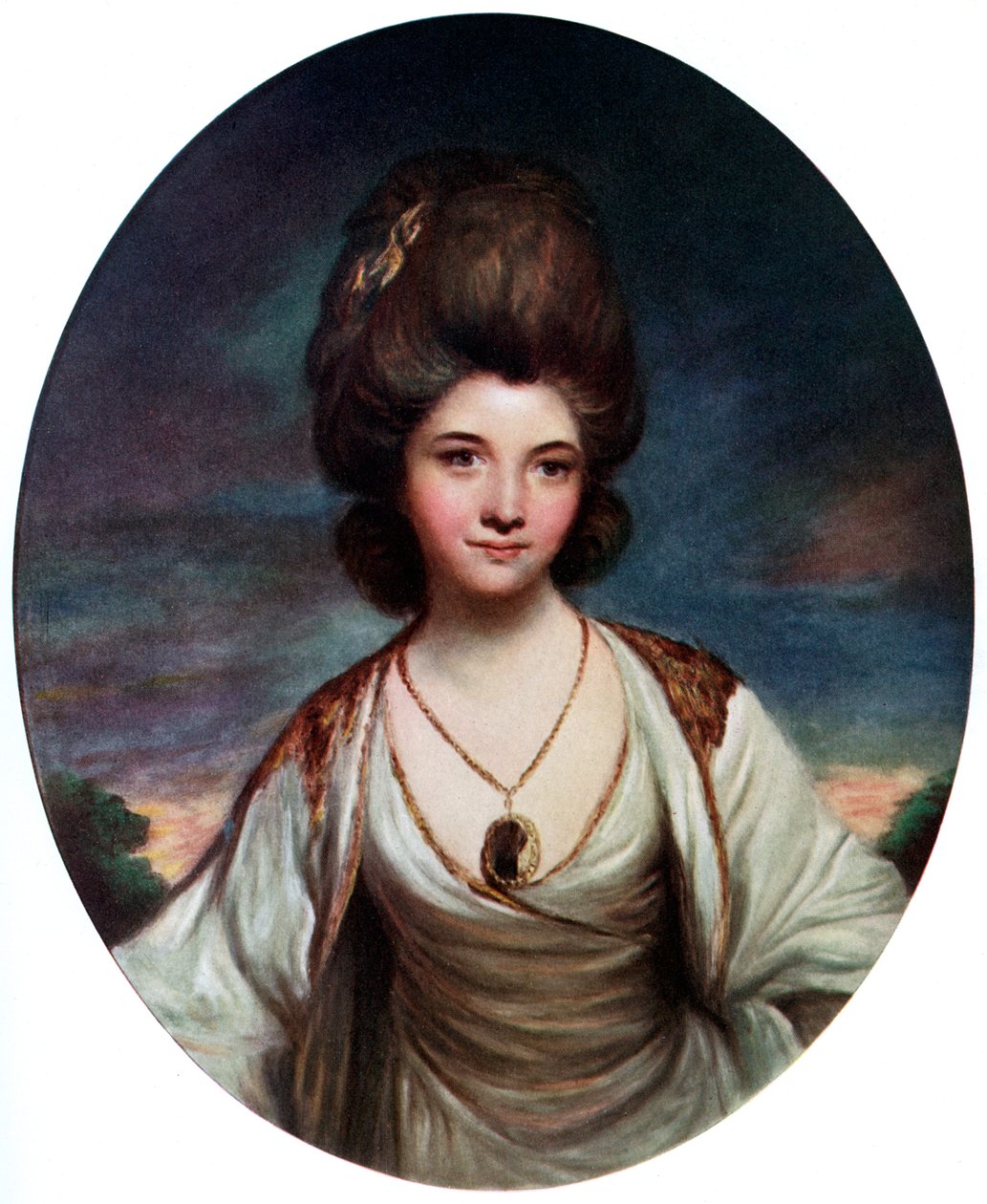 Lady Betty Compton, c1780. af Hanfstaengel