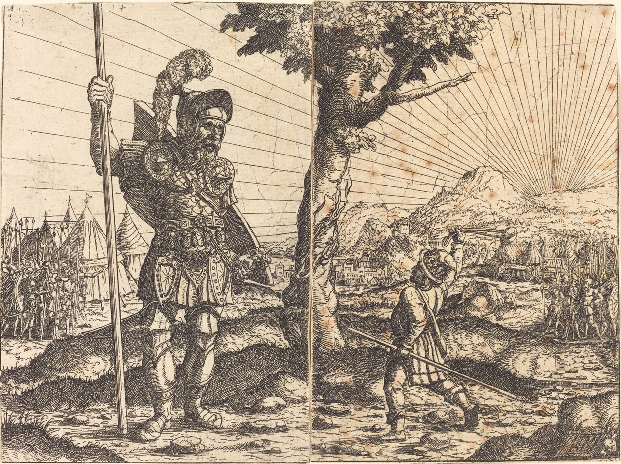 David og Goliat af Hanns Lautensack