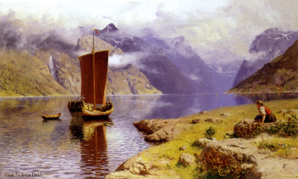 Venter på at han vender tilbage af Hans Dahl