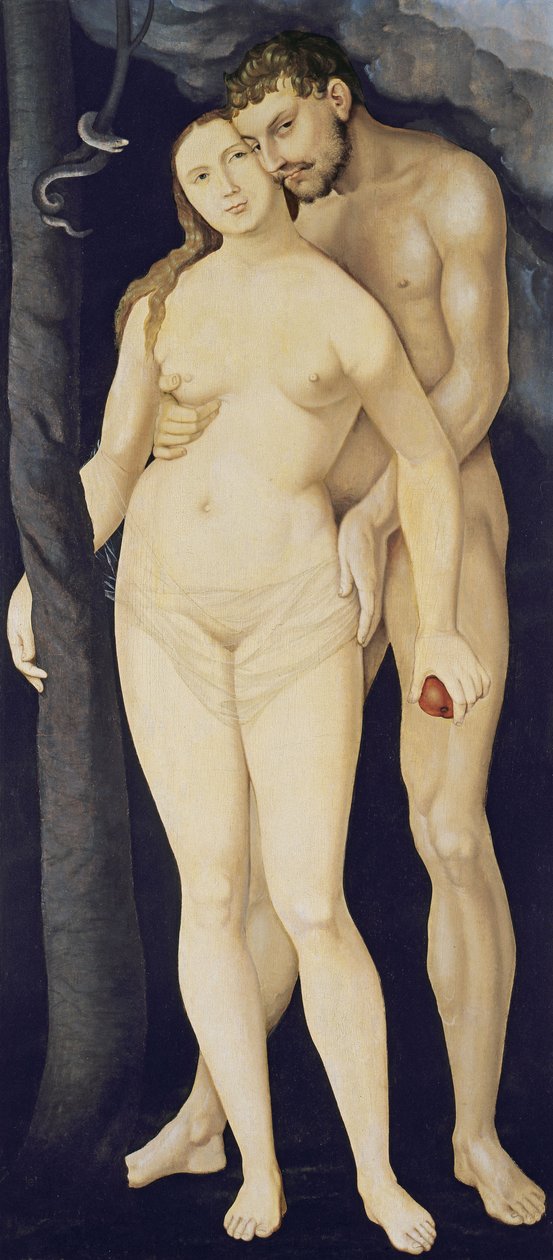 Adam og Eva af Hans Baldung Grien