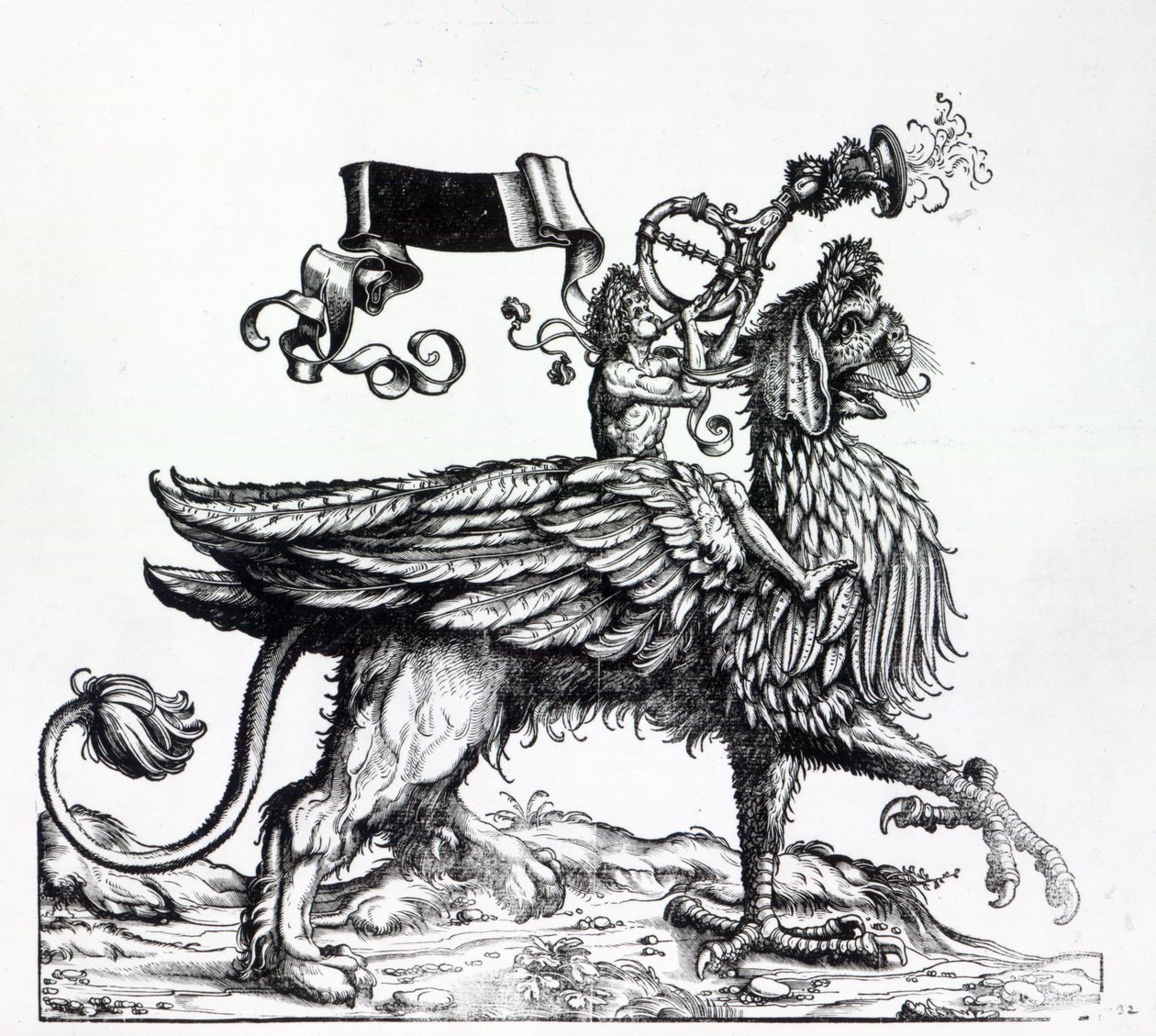 Scene fra Maximilians triumftog, ca. 1516-18 af Hans Burgkmair