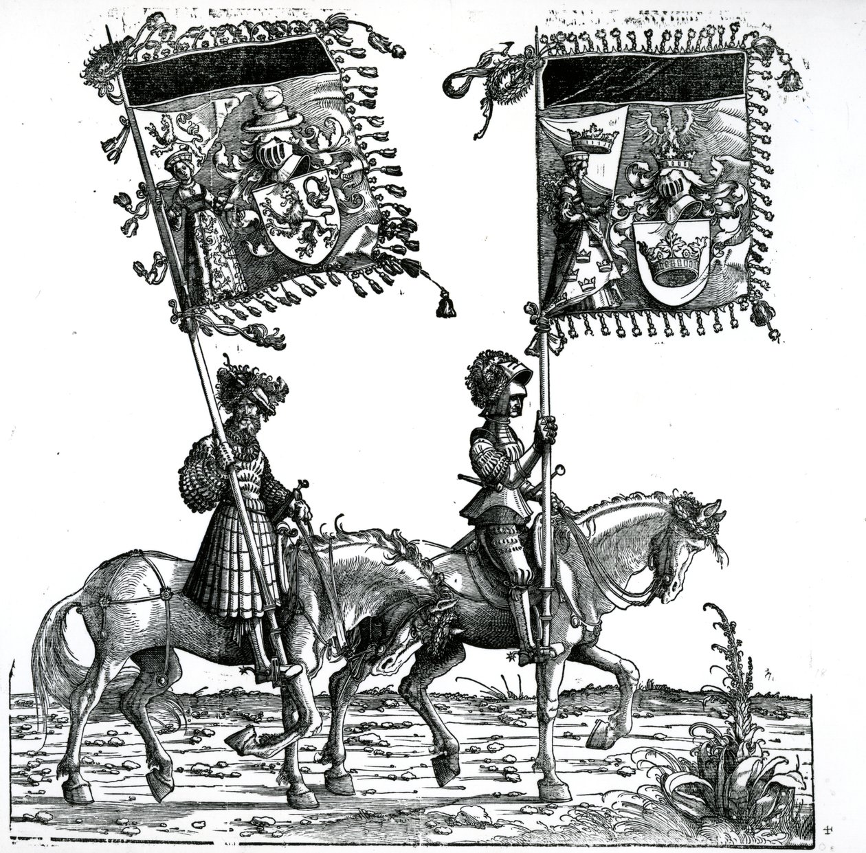 To riddere fra kejser Maximilian I