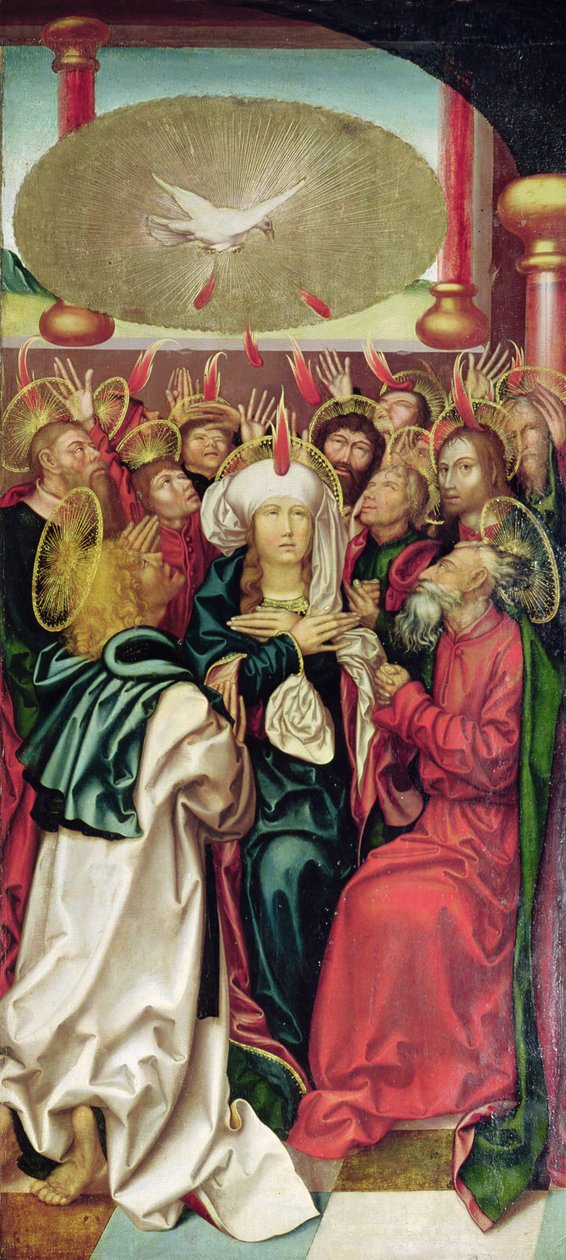 Bugnon-altertavle: Pinse, ca. 1507 af Hans Fries