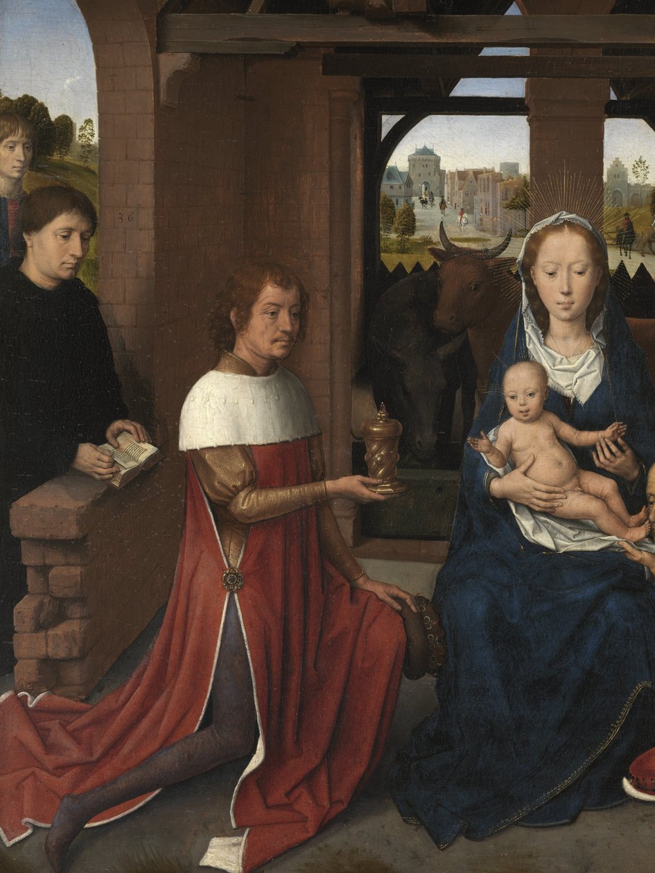 Triptykon af Jan Floreins af Hans Memling