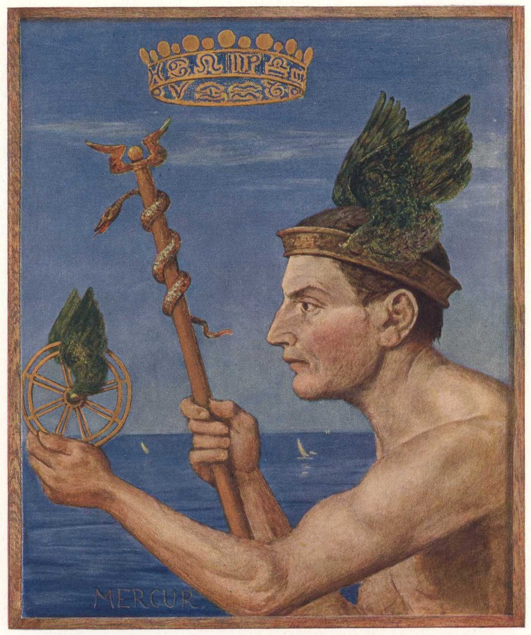 Merkur engelsk: Merkur af Hans Thoma