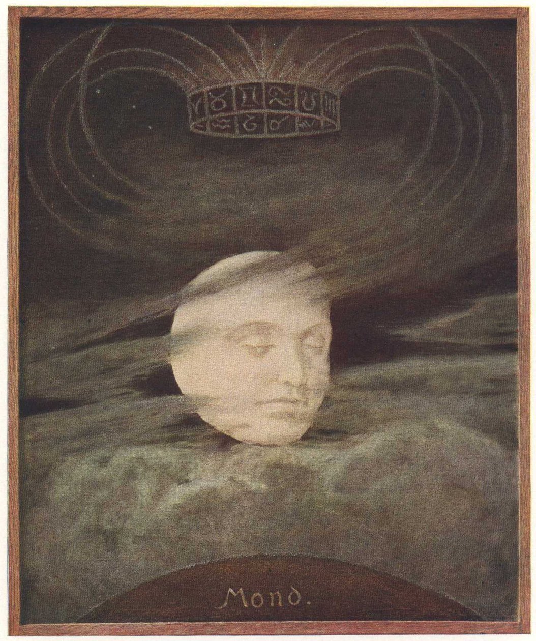 Mondn Engelsk: moonn af Hans Thoma