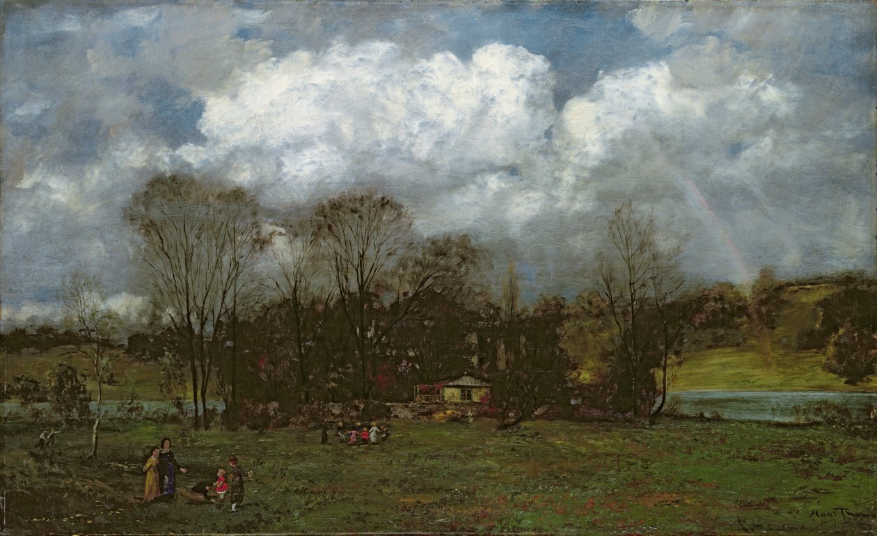 Tidligt forår, c.1868 af Hans Thoma